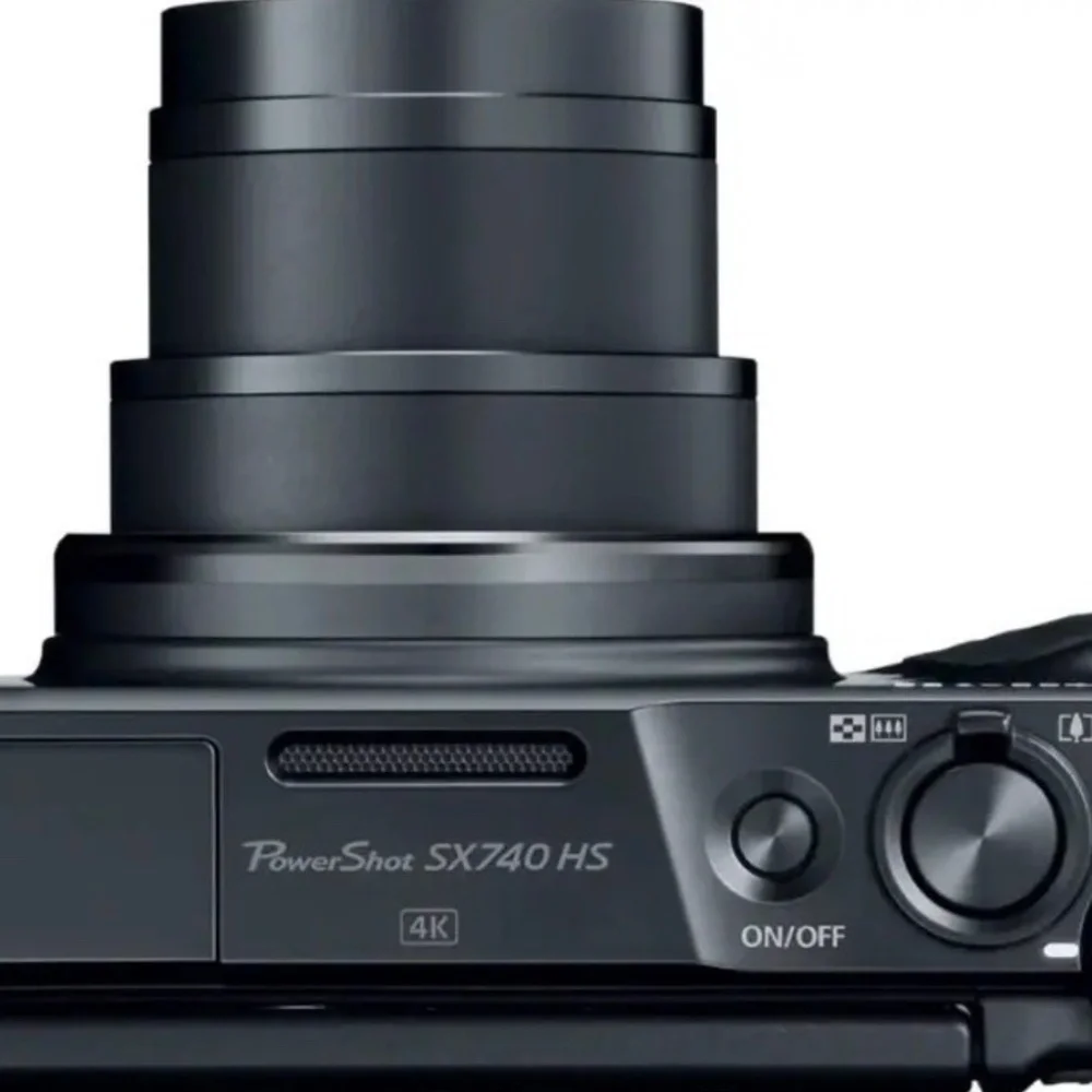 Canon - PowerShot SX740 HS 20.3-Megapixel Digital Camera - Black